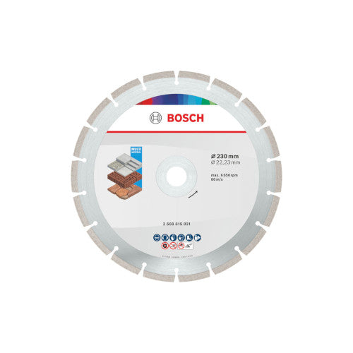 Bosch 10 Teemantlõikeketas Universal 230x22.23x2.6x7 2608615044