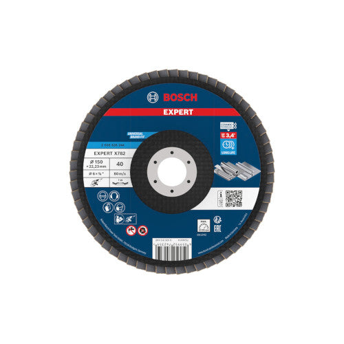Bosch lamellkettad X782 150mm, Z40, nurgaga 2608626244