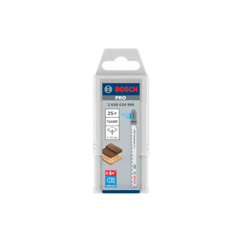Bosch 25 tikksaetera T144DF Hardwood Fast 2608634990