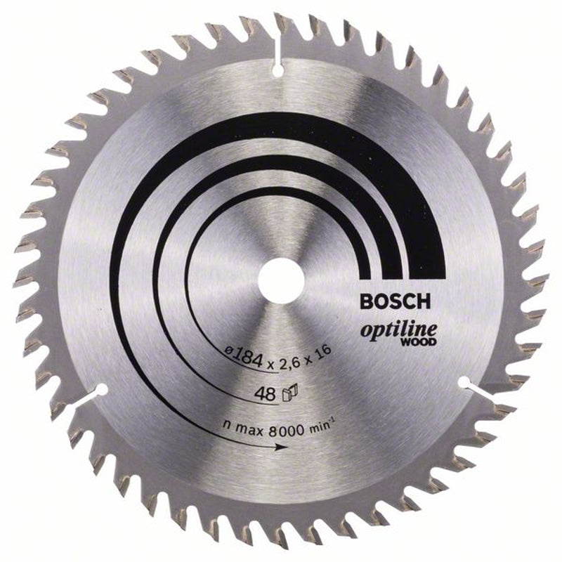 Bosch Ketassae ketas 184x16mm Optiline Wood 2608641181