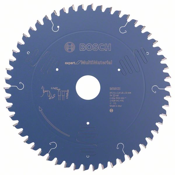 Bosch Expert Multi Material 210 x 30 x 2,4 mm, 54 2608642492
