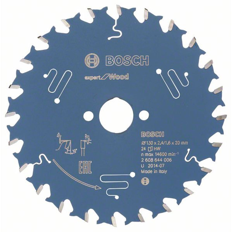 Bosch Expert for Wood 130 x 20 x 2,4 mm, 24T 2608644006