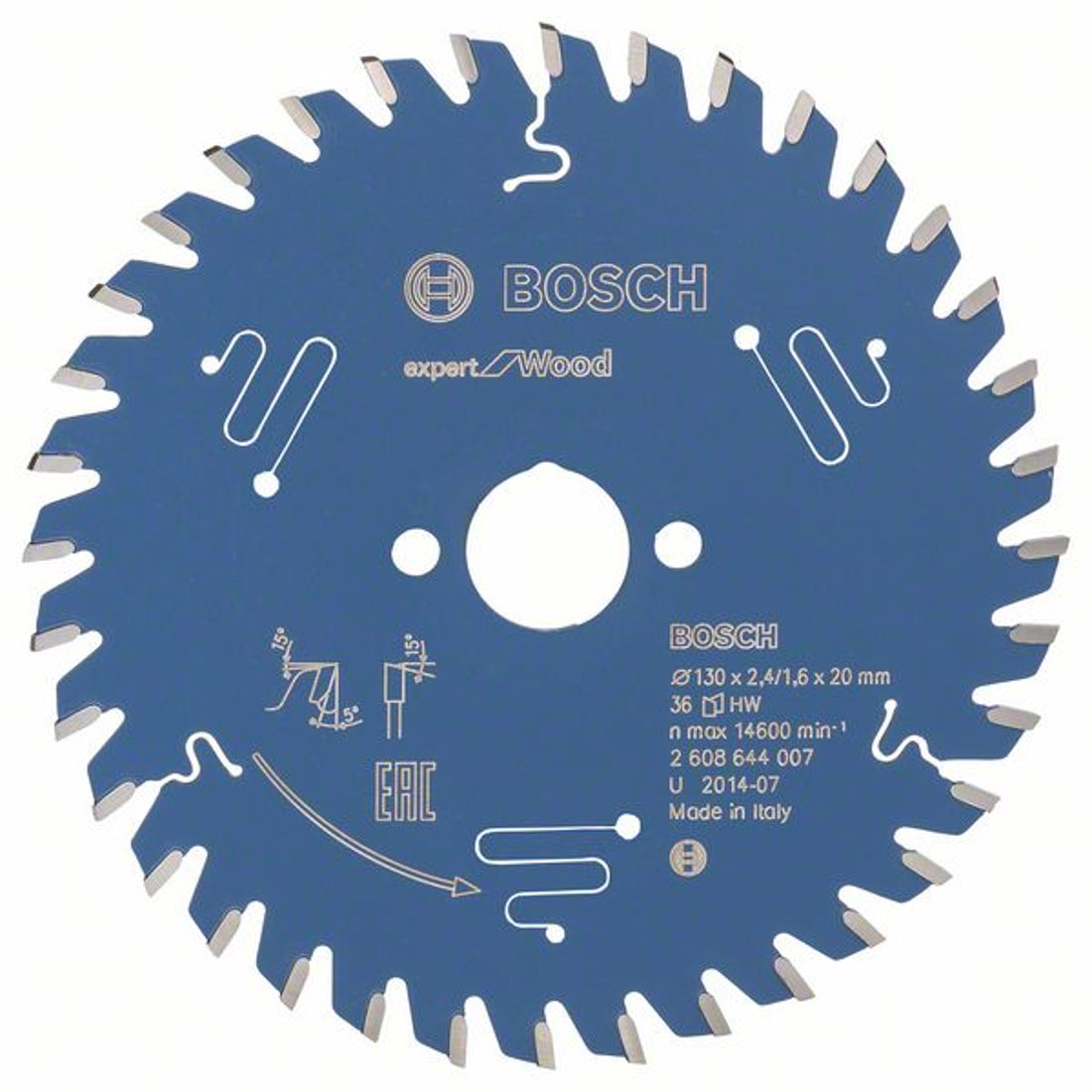 Bosch Expert for Wood 130 x 20 x 2,4 mm, 36T 2608644007