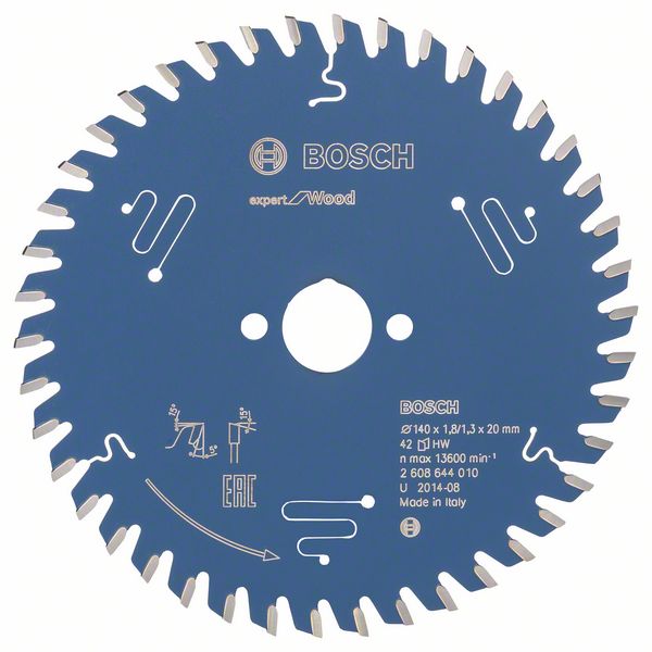 Bosch Expert for Wood 140 x 20 x 1,8 mm, 42T 2608644010