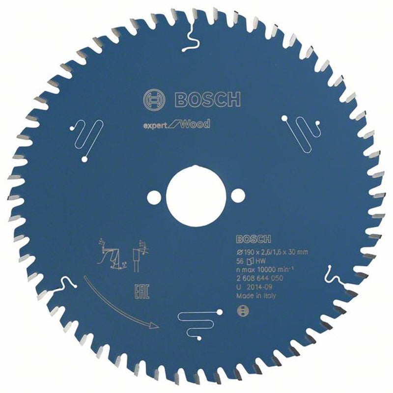 Bosch Expert for Wood 190 x 30 x 2,6 mm, 56T 2608644050
