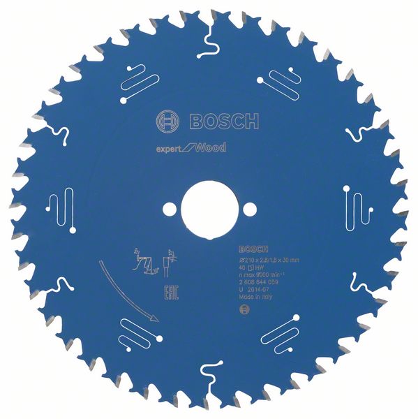 Bosch Expert for Wood 210 x 30 x 2,8 mm, 40T 2608644059
