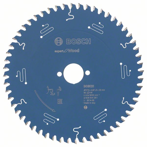 Bosch Expert for Wood 210 x 30 x 2,8 mm, 56T 2608644061
