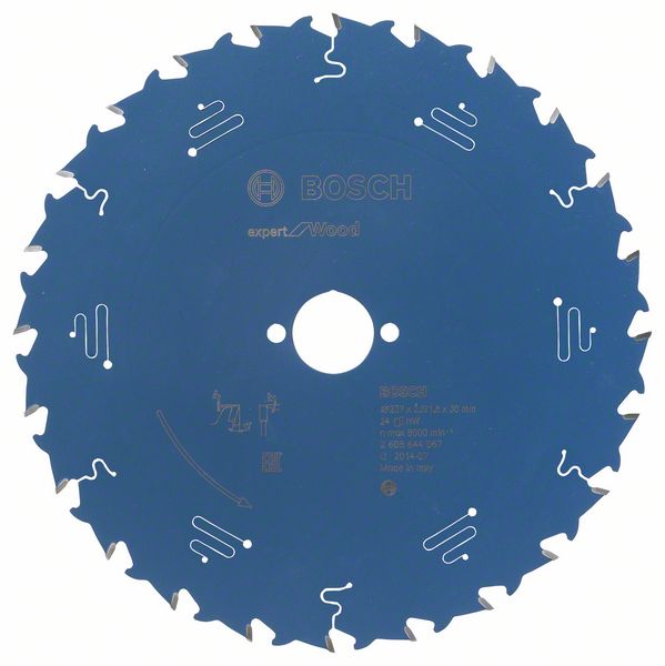 Bosch Expert for Wood 237 x 30 x 2,5 mm, 24T 2608644067