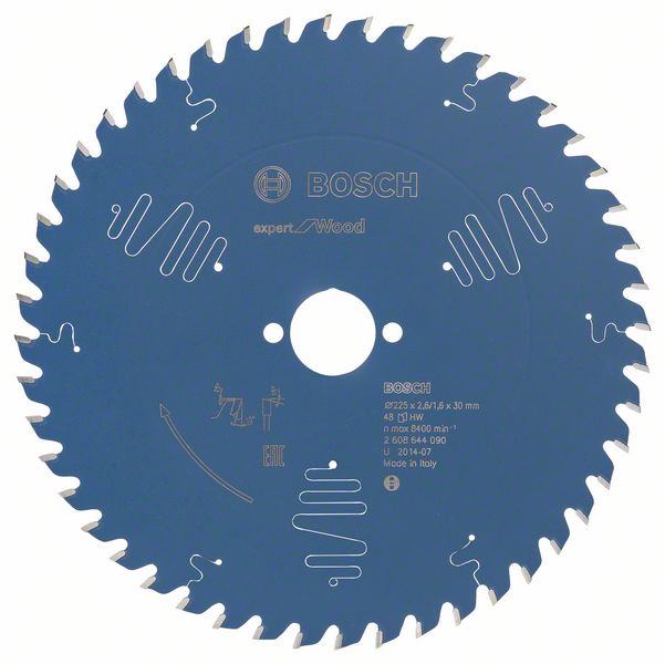 Bosch Expert for Wood 225 x 30 x 2,6 mm, 48T 2608644090