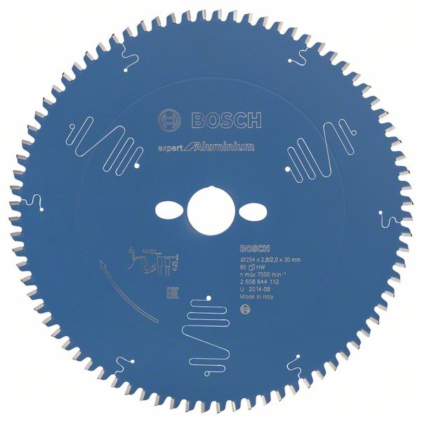 Bosch Expert for Aluminium 254 x 30 x 2,8mm, 80T 2608644112