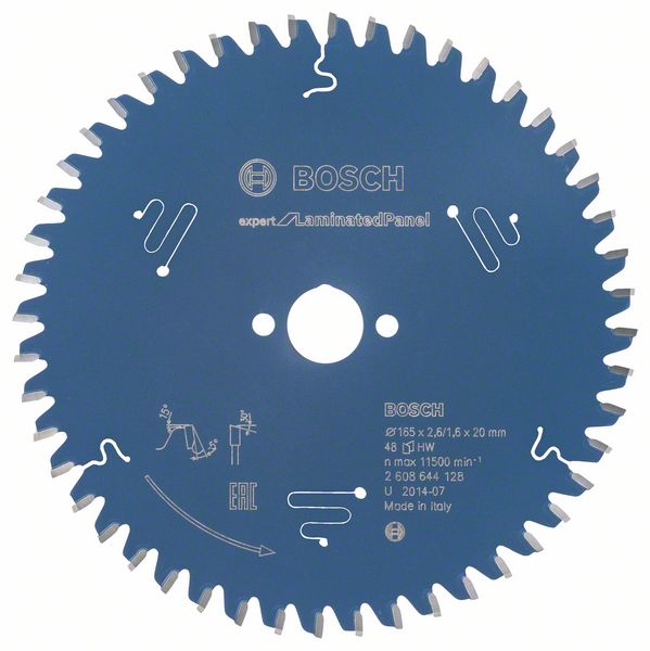 Bosch Expert, laminated panel 165 x 20 x 2,6 mm, 48 2608644128