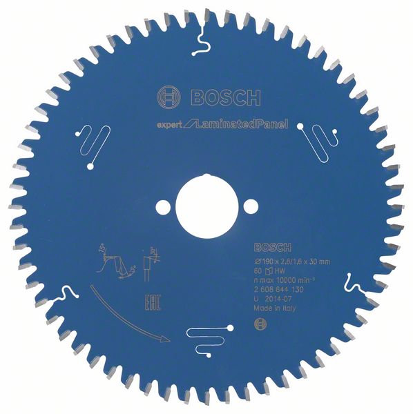 Bosch Expert, laminated panel 190 x 30 x 2,6 mm, 60 2608644130
