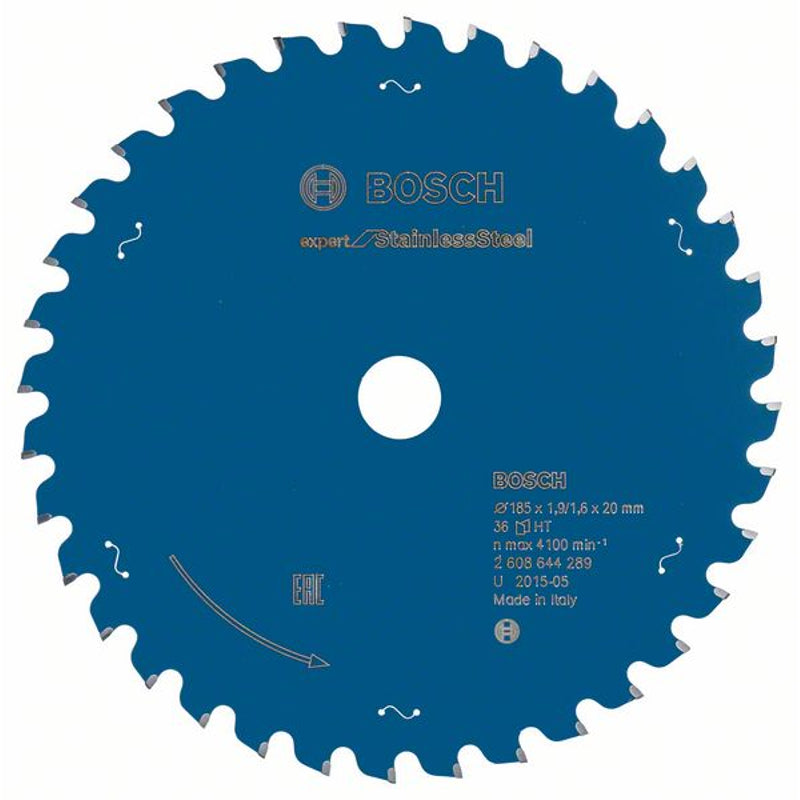 Bosch Expert Stainless Steel 185 x 20 x 1,9 x 36T 2608644289