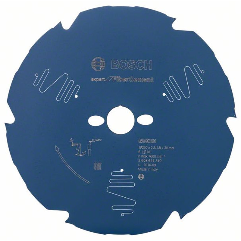 Bosch Saeketas  FiberCement 250x2,4/1,8x30 mm,T6 2608644349