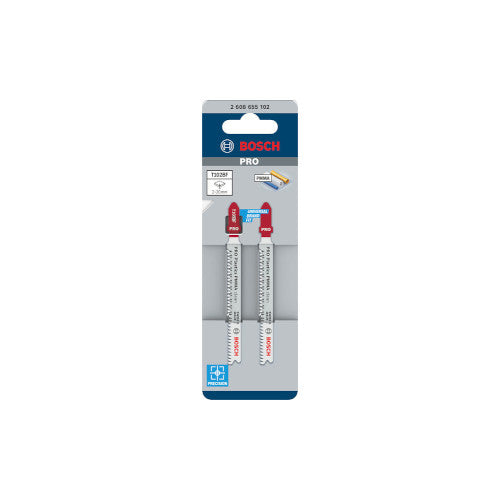 Bosch PRO Tikksaeleht T102BF 2 tk. 2608655102