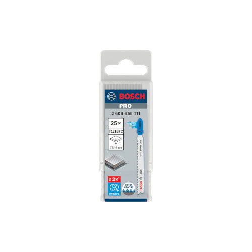 Bosch 25 tikksaetera T121BFC PRO Thick metal 2608655111
