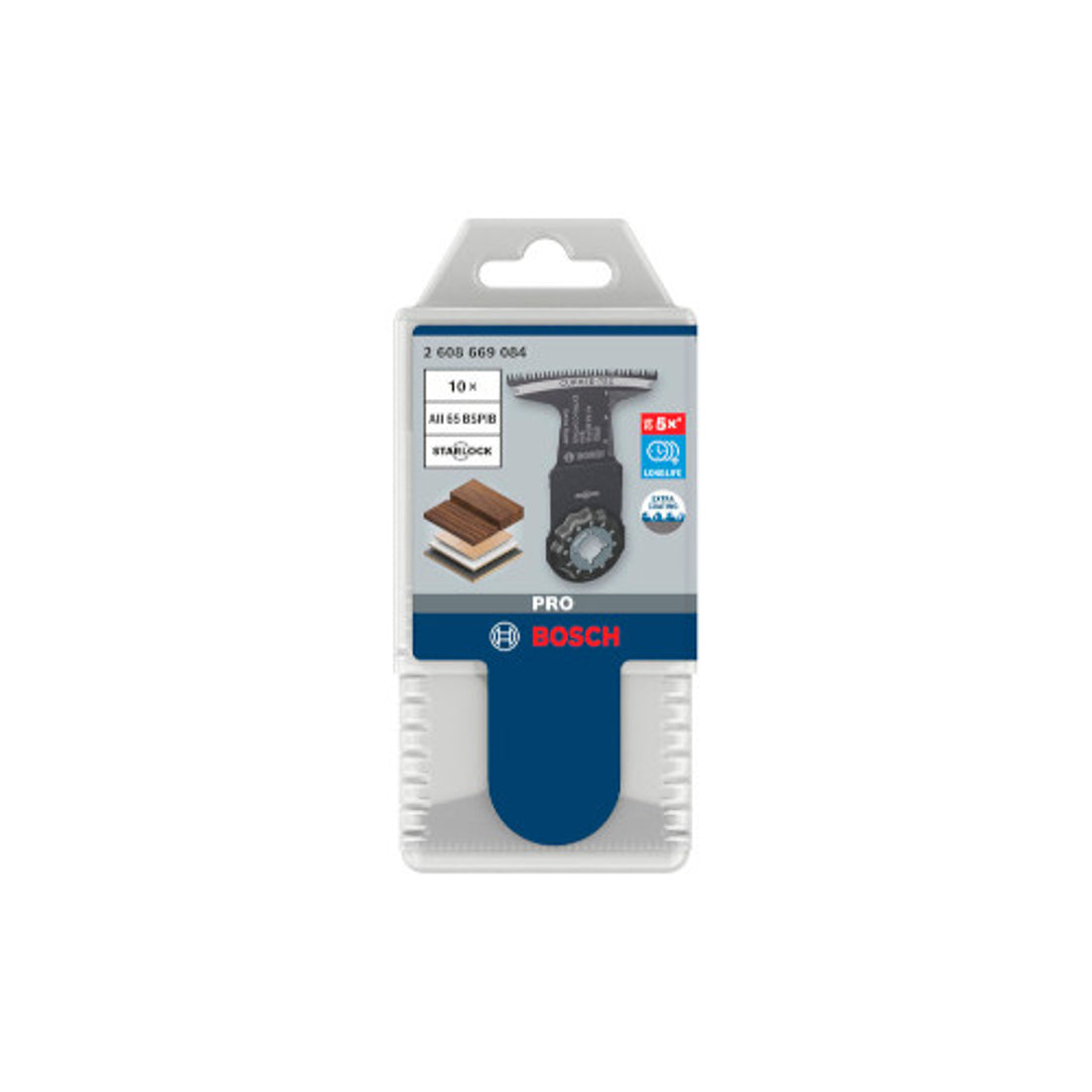 Bosch AII 65 BSPIB,Multi Mat. 65x40 mm, 10tk.STARLOCK 2608669084