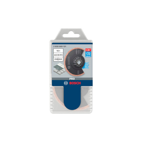 Bosch ACZ 85 RT3,Multi Mat. 85 mm, 10 tk., STARLOCK 2608669121
