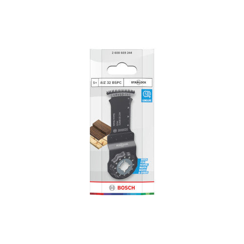 Bosch AIZ 32 BSPC, HCS Hardwood STARLOCK 5 tk. 2608669244