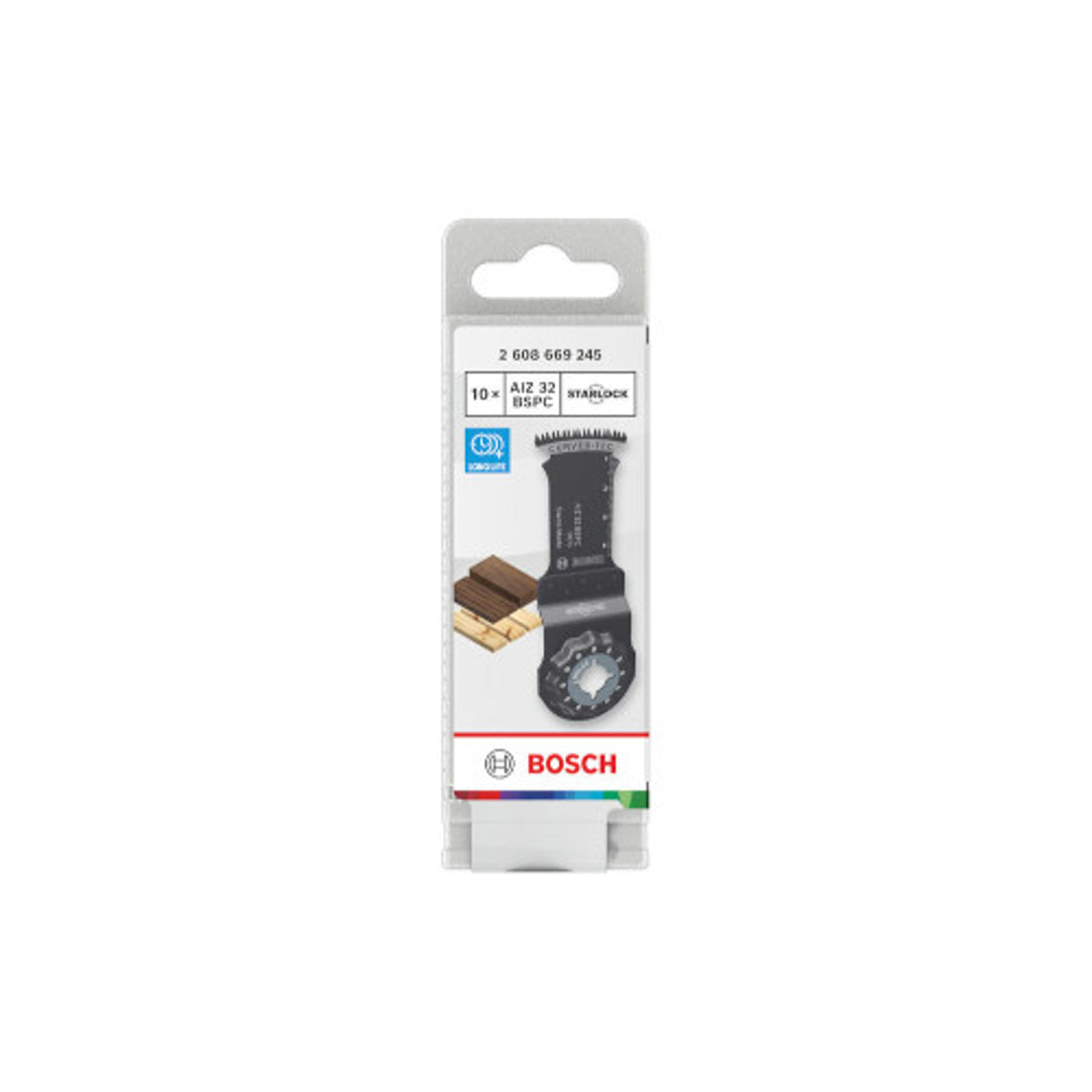 Bosch AIZ 32 BSPC, HCS Hardwood STARLOCK 10 tk. 2608669245
