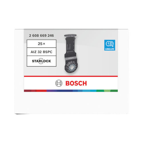Bosch AIZ 32 BSPC, HCS Hardwood STARLOCK 25 tk. 2608669246