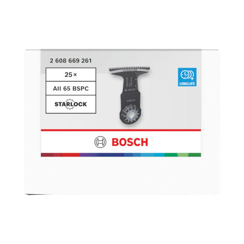 Bosch AII 65 BSPC, HCS Hardwood STARLOCK, 25 tk 2608669261