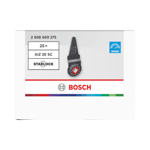 Bosch AIZ 28 SC, Multi Material 28 x 40mm, 25tk.STARLOCK 2608669275