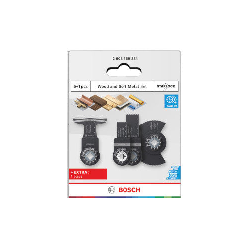 Bosch Puidu ja pehmete mater. komplekt 6 tk. 2608669334