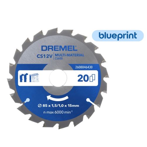 Bosch DREMEL Blueprint Multi- material saetera 85mm 2608846430