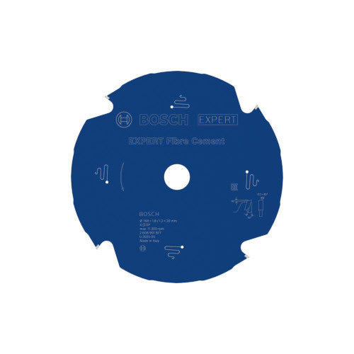 Bosch Expert for Fiber Cement 168 x 20 x 1.8/1.2, 4T 2608901877