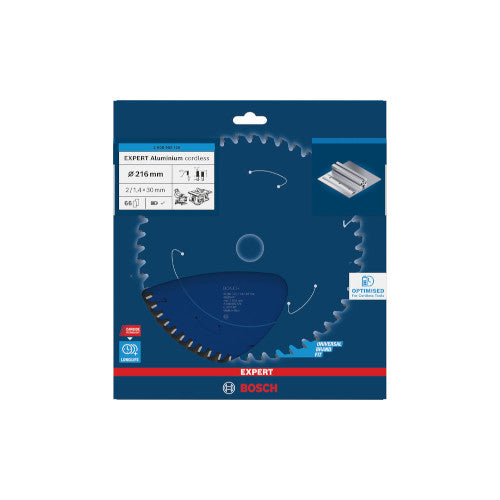 Bosch Expert for Aluminium 216x30x2/1.4x66T 2608902124