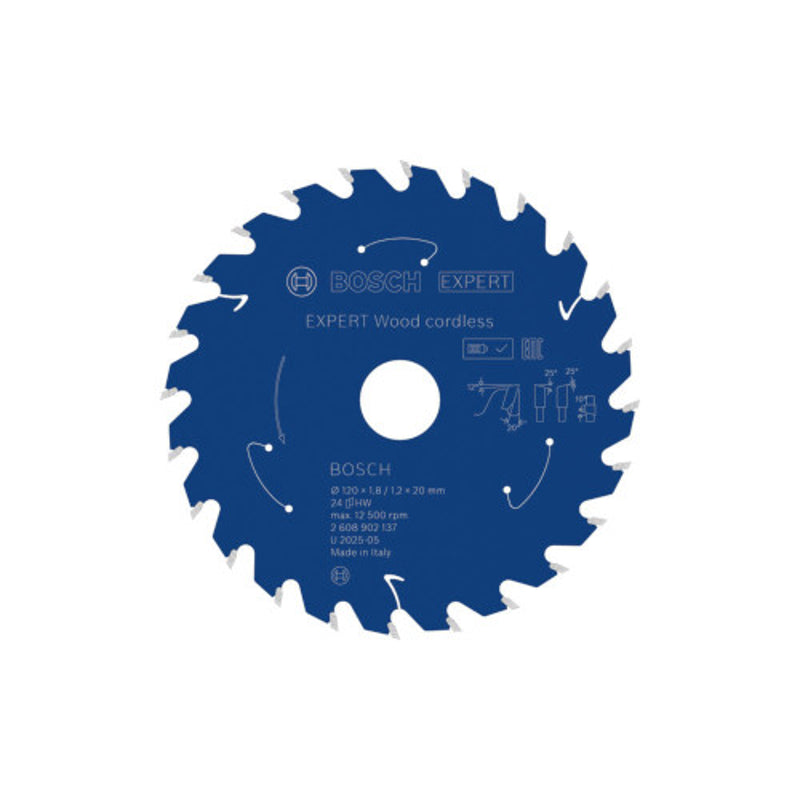 Bosch Expert for Wood 120x20x1.8/1.2x24T 2608902137