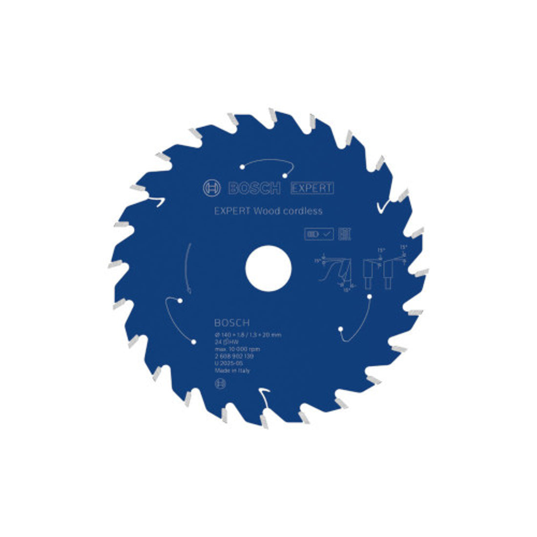 Bosch Expert for Wood 140x20x1.8/1.3x24T 2608902139