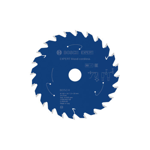 Bosch Expert for Wood 140x20x1.8/1.3x24T 2608902139
