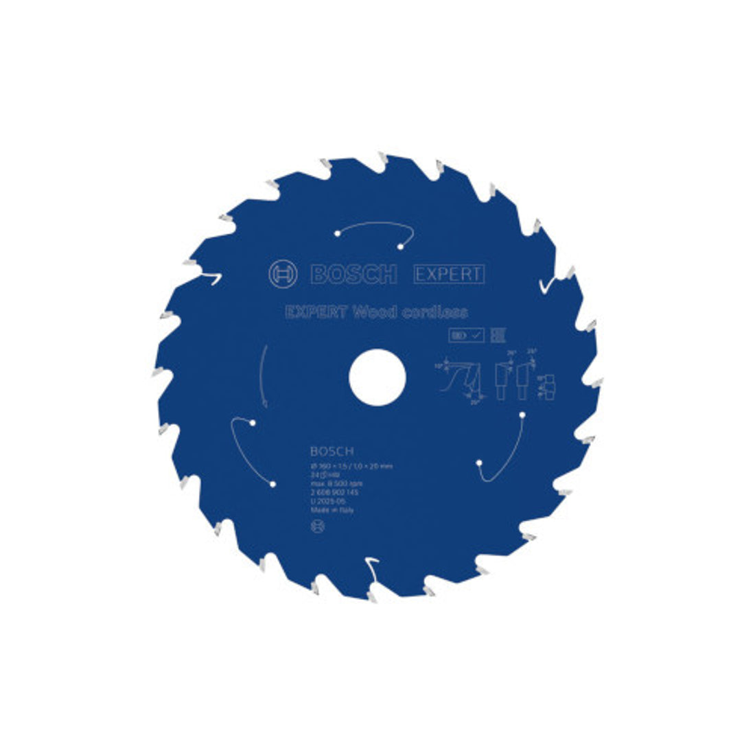 Bosch Expert for Wood 160x20x1.5/1x24T 2608902145
