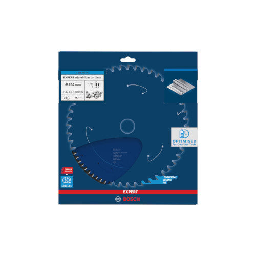 Bosch Expert for Aluminium 254x30x2.4/1.8x78T 2608902191