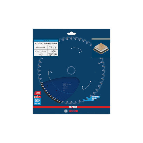 Bosch Expert laminated panel 250x30x3.2/2.2x80T 2608902194