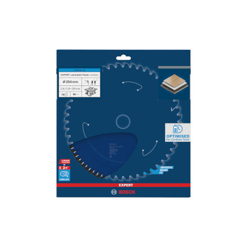 Bosch Expert for LaminatedPanel 254x30x2.6/1.8x78T 2608902195