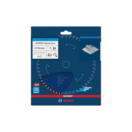 Bosch Expert Aluminium 165x20x1.8/1.3x56T 2608902215