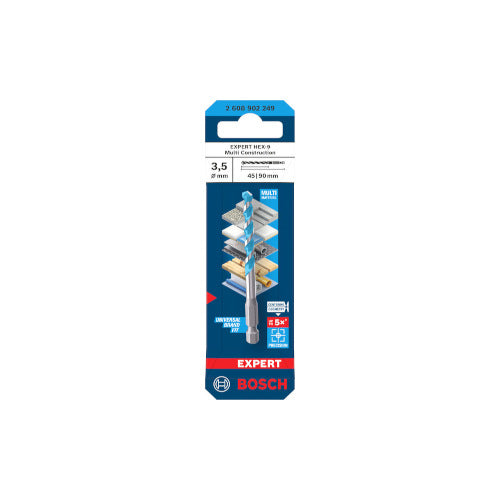 Bosch Univers.puur MultiConstr. HEX-9, 3.5x45x90 mm 2608902249