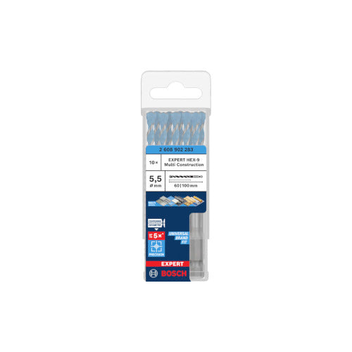 Bosch Univers.puur MultiConstr. HEX-9,5.5x60x100mm 10 Tk. 2608902283
