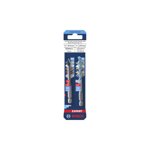 Bosch Plaadipuur HEX-9 Ceramic  MC puur, 8mm 2608902367