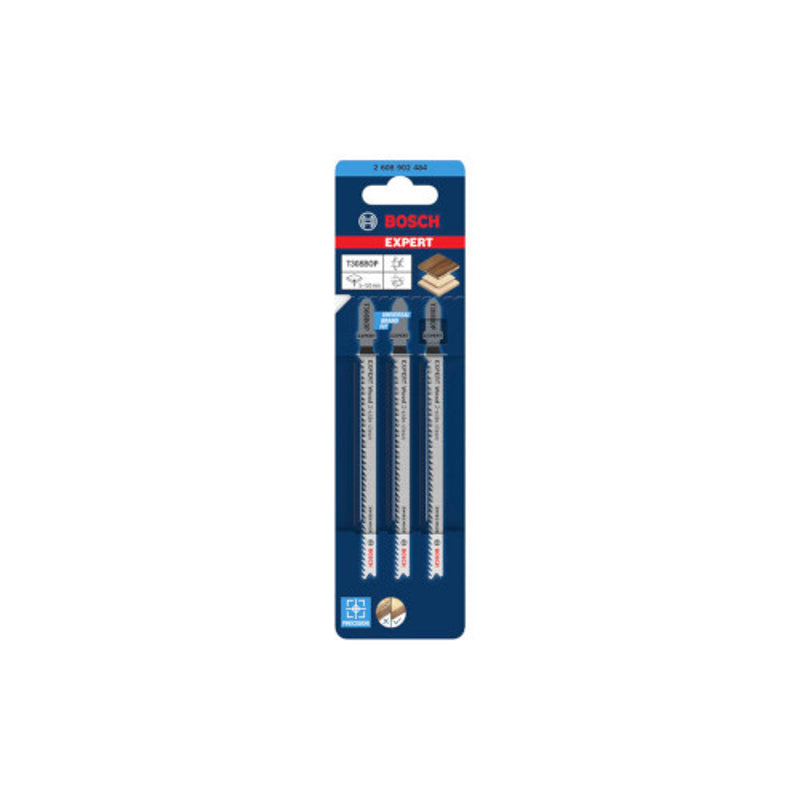 Bosch 3 tikksaetera T308BOP Wood 2-side clean 2608902484