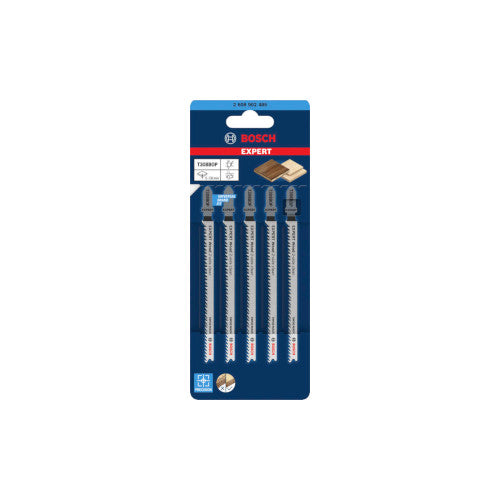 Bosch 5 tikksaetera T308BOP Wood 2-side clean 2608902485