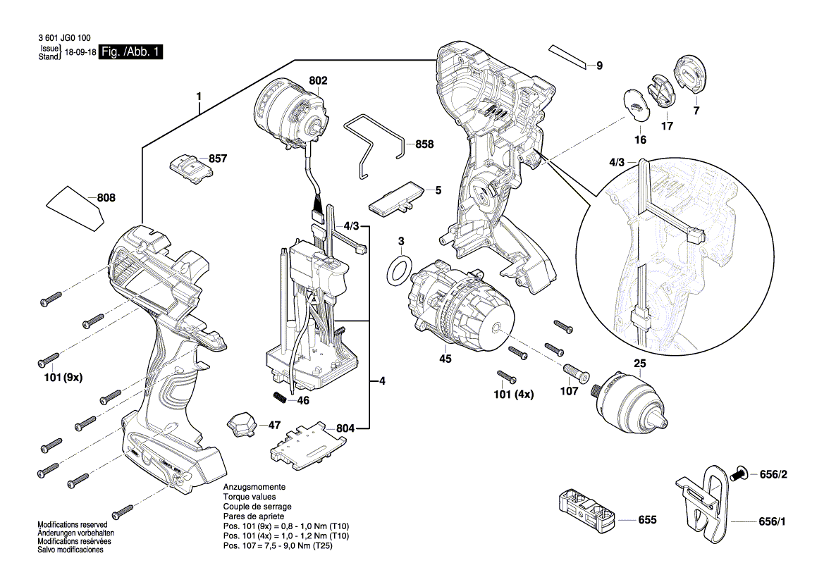 Uusi aito Bosch 2609138759 Tyyppitarra