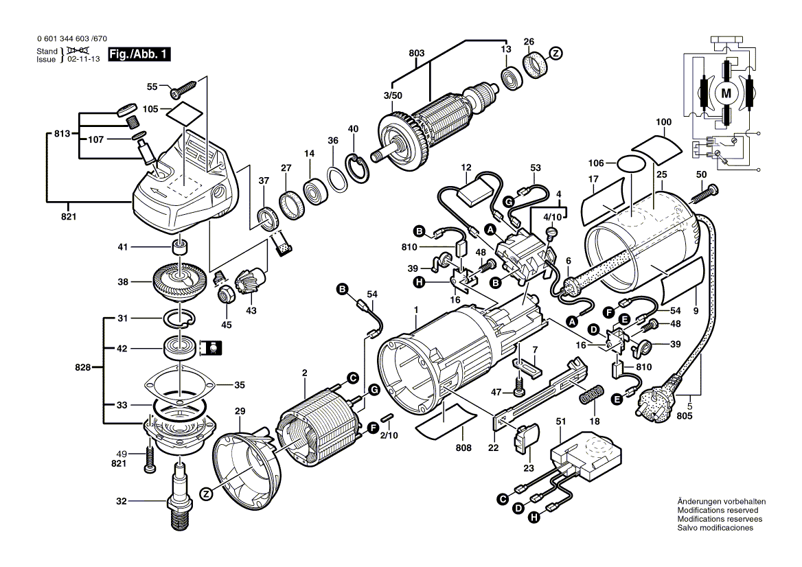 Neuer echter Bosch 1600A003G4 Pinselhalter