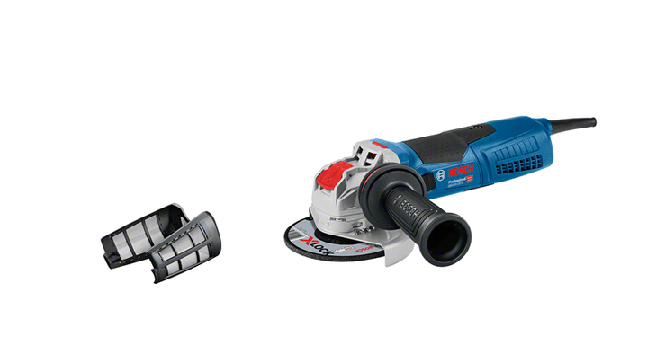 Ny ekte Bosch 06017C8002 GWX 19-125 S Professional Angle Grinder med X-Lock