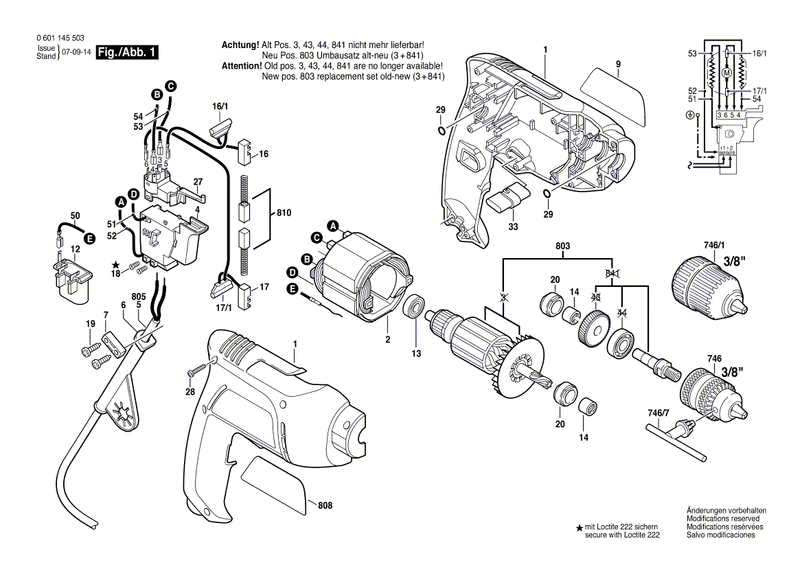 Nouveau véritable bosch 2604448212 Câble de connexion