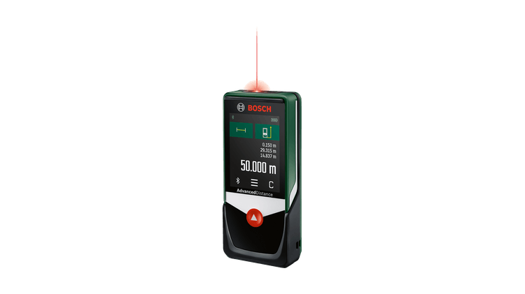 Ny äkta Bosch 0603672202 AdvancedDistance 50C Digital Laser Measure