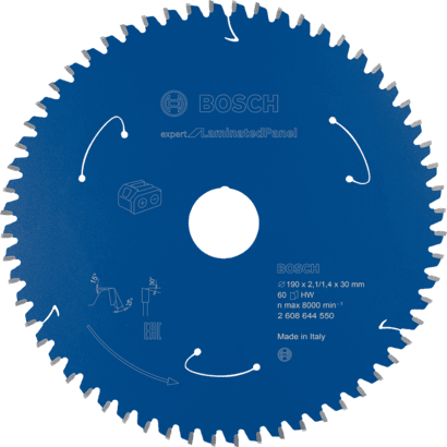 New Genuine Bosch 2608644550 Expert for Laminated Panel Circular Saw Blade For